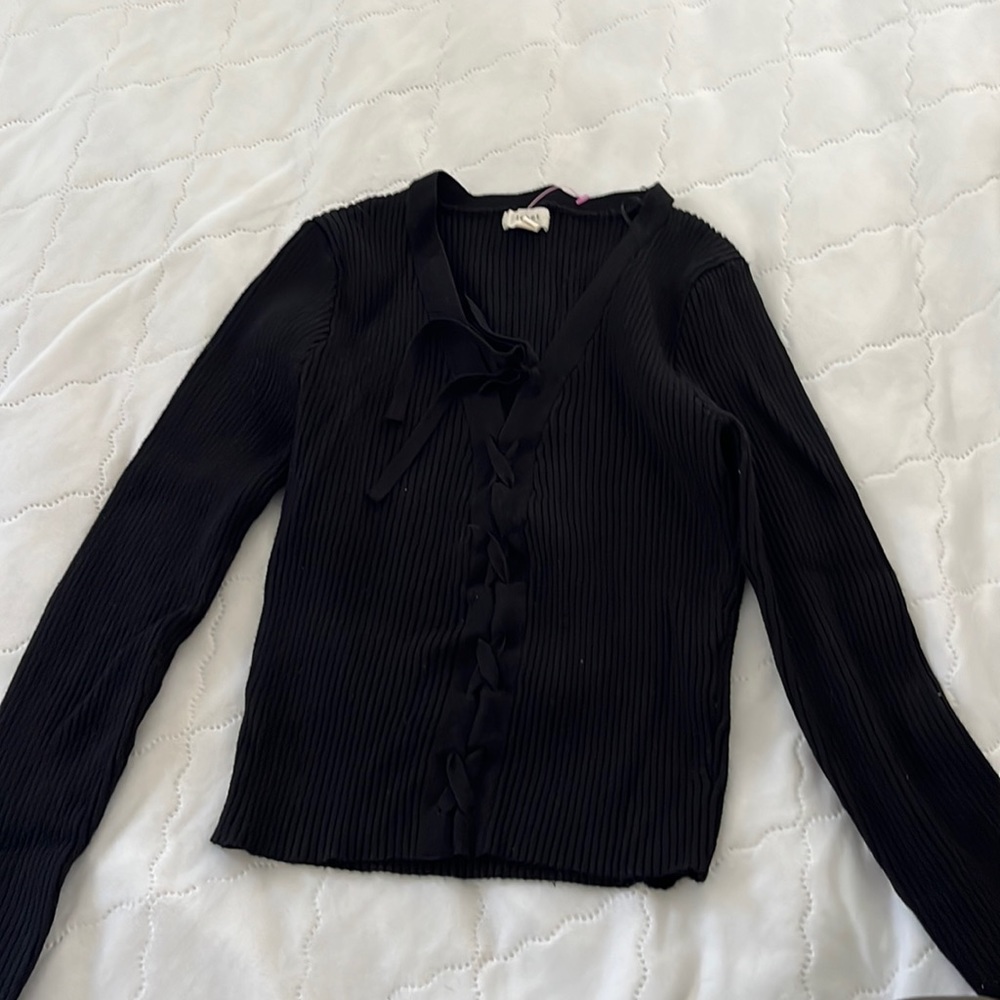 Black sweater